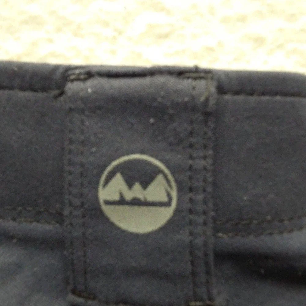 Wrangler Cargo Shorts Mens 44 Black Nylon Microfiber Stretch 10 Inseam Travel